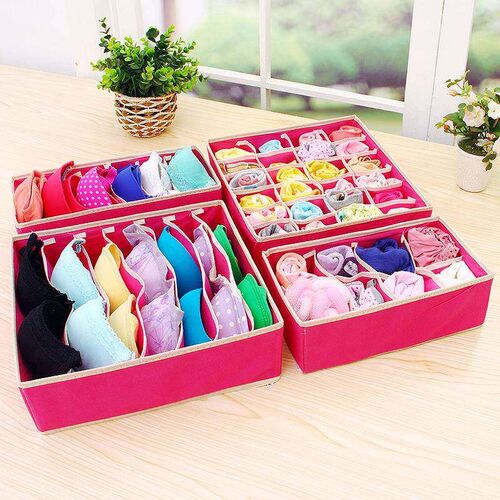 Drawer Closet Organiser For Cloth Bra Large Capacity