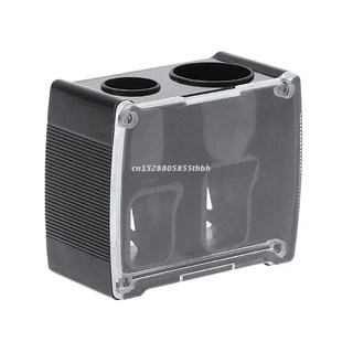 2 Holes Cosmetic Pencil Sharpener for Eyebrow Lip Liner Eyel