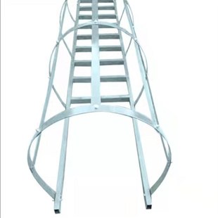 15J爬梯国标直梯图集制作钢梯镀锌护笼爬梯平台玻璃钢爬梯厂家