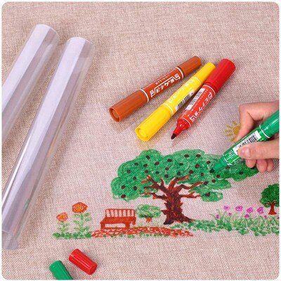 Transparent Film Painting Plastic Film Kindergarten Paintin