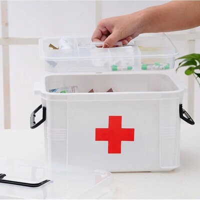 Futurism  Medicine Storage Box Portable Emergency Box Househ