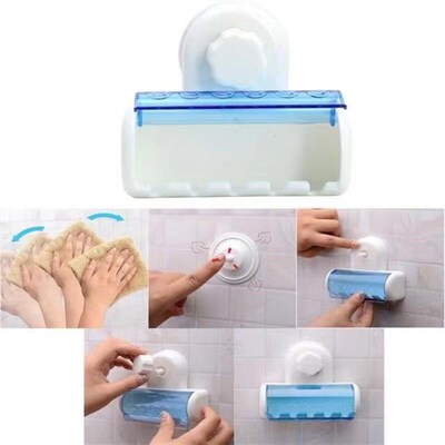 Toothbrush Spinbrush Plastic Suction  Holder Wall Mount Stan