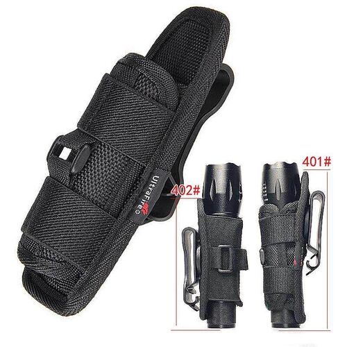 Tactical 360 Degrees Rotatable Wat Clip Flashlight Pouch H