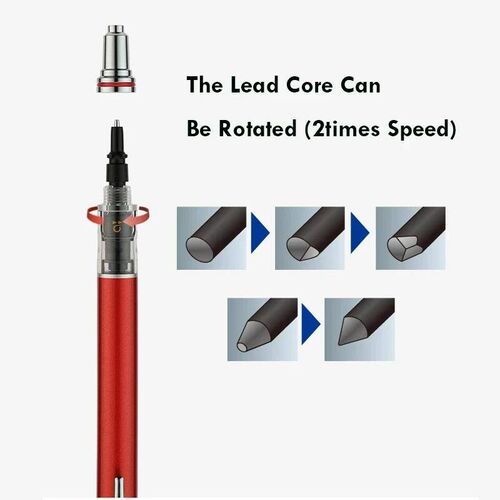 Japan UNI KURA TOGA Mechanical Pencil 0.5mm  Automatic Rotat