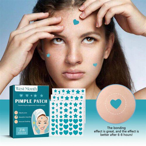 West&Month Hydrocolloid Acne Patches for Pimple and Blackhea