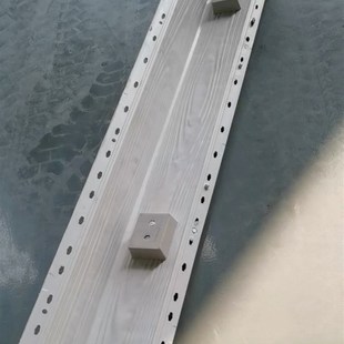 仿木栏杆立柱模具 仿木纹串铁炼立柱模具 塑料专用方形立柱建筑模