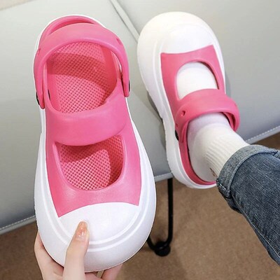 Summer Women Garden Sandals Thick Bottom Clogs Comfortable M