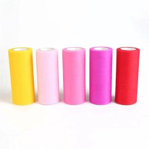 5. Dacron 15cm Wedding Tulle Mesh Spool Wedding Decor Table