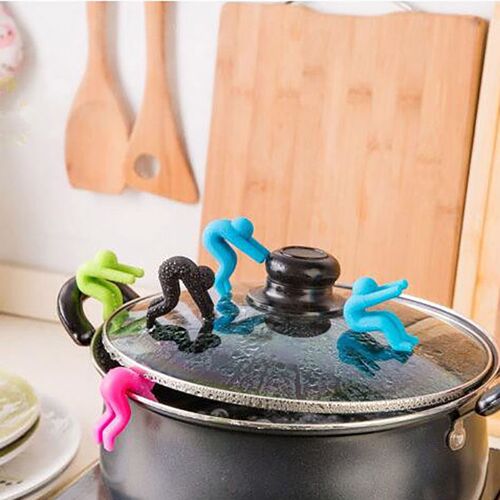 1 Piece Spill-proof Lid Lifter for Soup Pot Kitchen Tools Li
