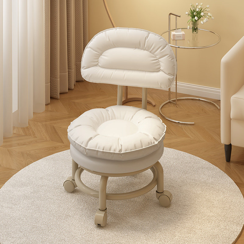 万向轮小家用滑轮板凳移动带轮小圆凳软包美缝矮凳门口换鞋凳,住宅家具,万向轮凳,淘宝优惠券,粉丝福利购,淘宝优惠卷