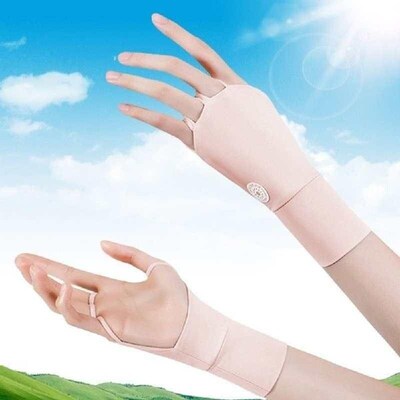 Women Sun Protector Gloves Cool Breathable Sun UV Protector