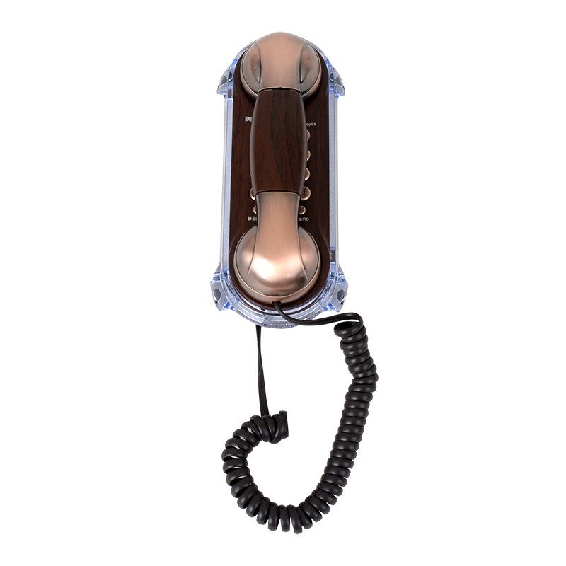 美思奇MT-0固定电话机复古座机家用壁挂式办公室小挂机发光分机