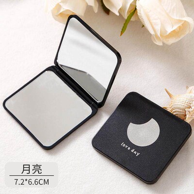 New INS Style Mini Folding Makeup Mirror - Adorable and Port
