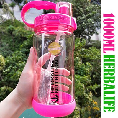 Multi color 1000/2000ml BPA free Gray Rose Red Portable Herb