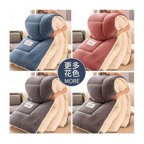 Winter blanket thickened and warm blanket plush blanket sofa