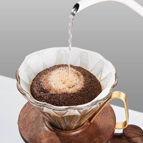 Coffee filter paper V-shaped coffee powder filter bag Drip t