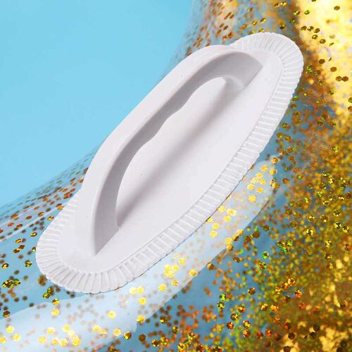Sequin transparent swimming ring Transparent film adult swim