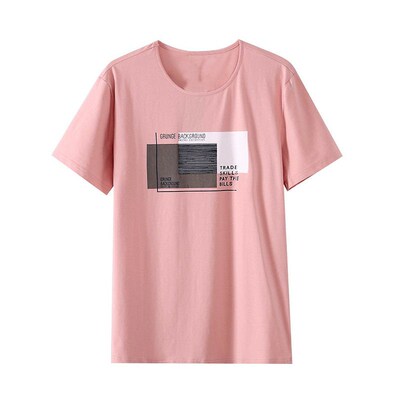 Summer Mens ort-sleeved T-irt Teenagers Round Neck Half-sle