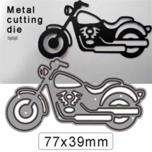 Metal Cutting Dies Scrap Motorcycle Shape Design