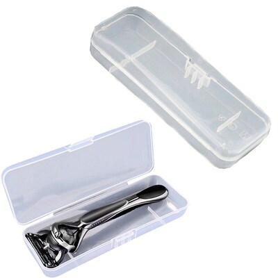 New 1pc Men Universal Shaver Storage Box Handle Box Full Tra