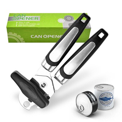 Can opener made of stainless steel, a divine tool for openin