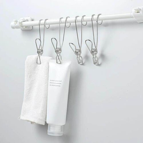 Multifunctional Long Tail Clip Hook for Kitchen and Bathroom