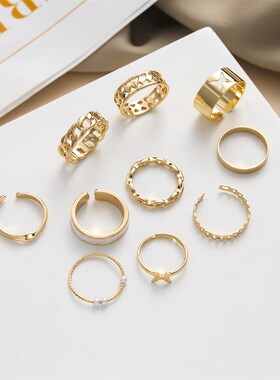 Bohemia Butterfly Hollow Knuckle Ring Set Womens Vintage Me