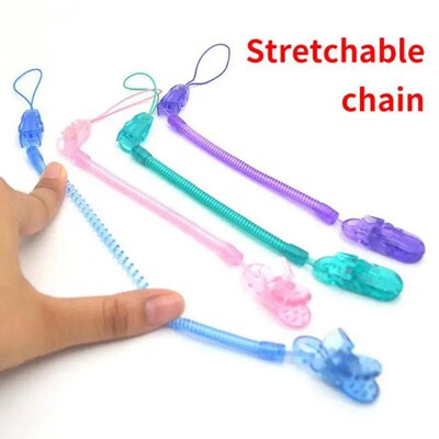 Baby Anti-drop Chain Pacifier Clips Chain Box Silicone Infan