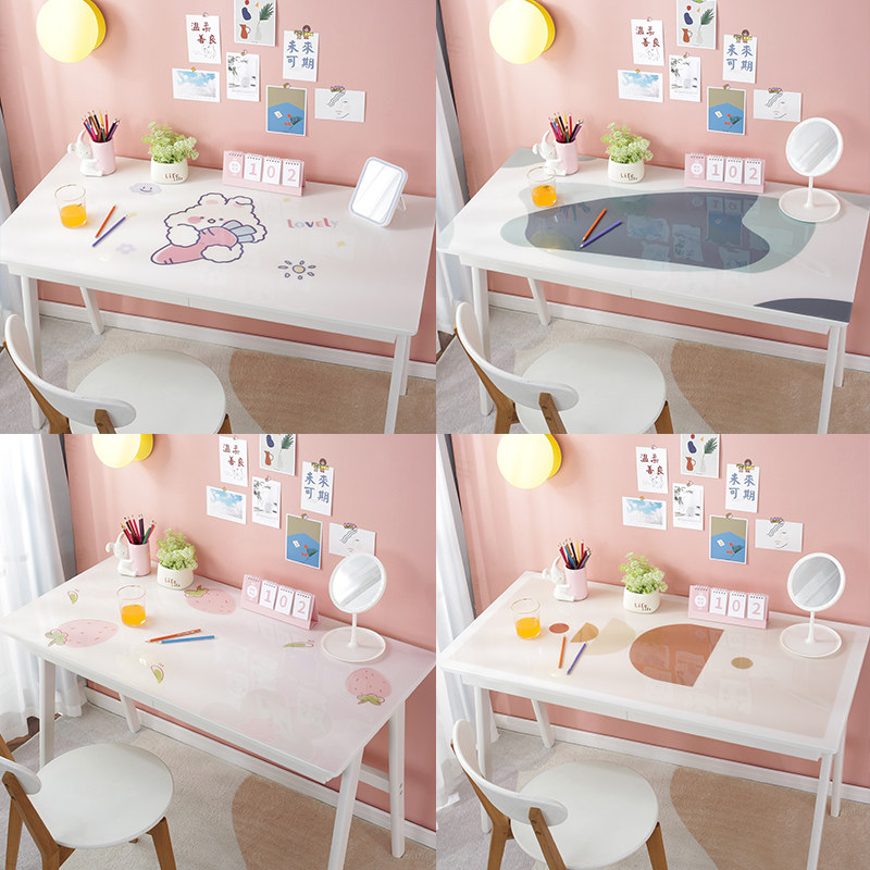 书桌垫儿童学习学生写字电脑台布卡通桌面pvc防水防油软玻璃桌布,居家布艺,桌布,淘宝优惠券,粉丝福利购,淘宝优惠卷