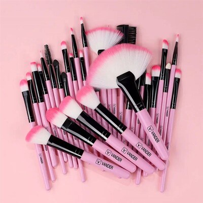 10/32PCS Makeup Brush Set Soft Fluffy Powder Foundation Cont