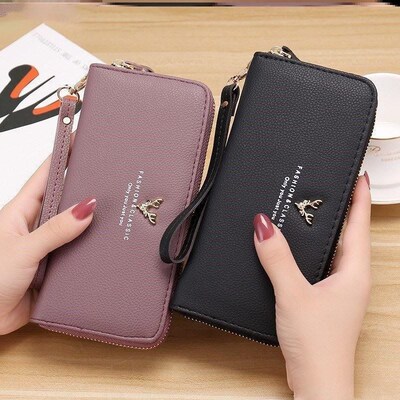 ladies purse 2023 new PU leather womens wallet 女士钱包