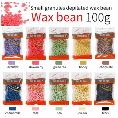 Hot Wax Warmer Heater Machine Hair Removal Beans Waxing Kit