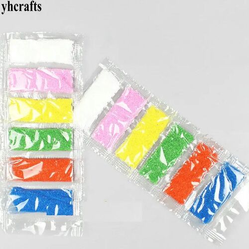 12PCS(2 sets)/LOT.OUTLET 6 color sand Sand art kit Sand pain