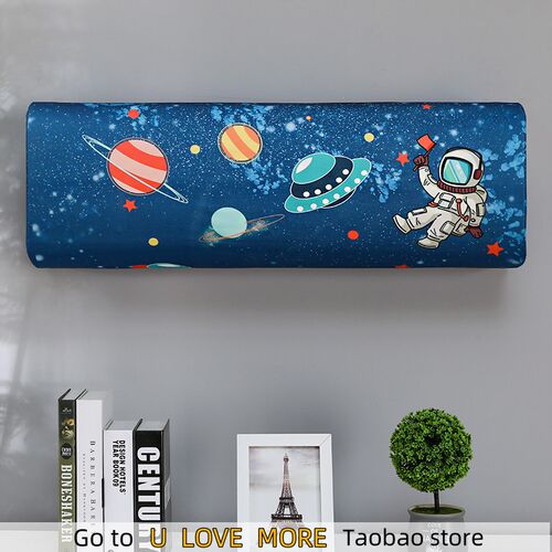 Ins Wall Mounted Hanging Air Conditioner Protector Printed