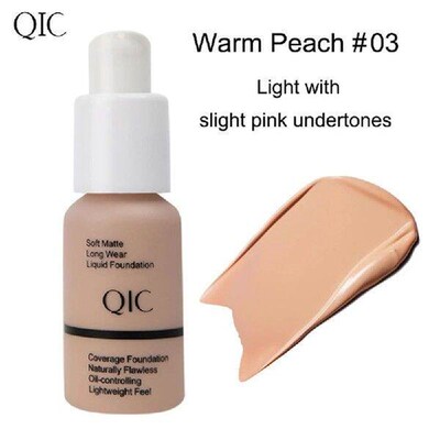 30ML Liquid Foundation Matte Oil Control Facial Concealer