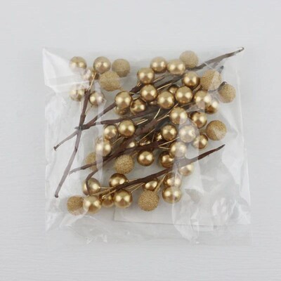 (10 Pcs/pack) 10cm Christmas Tree Berry Decoration Simulatio