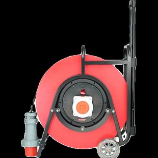 野狼YLG5220移动电缆盘空盘线滚子 3V3芯工业插座电线卷盘