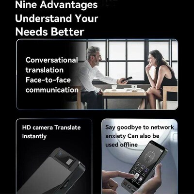 Hot sale M80 portable language translator device, translatio