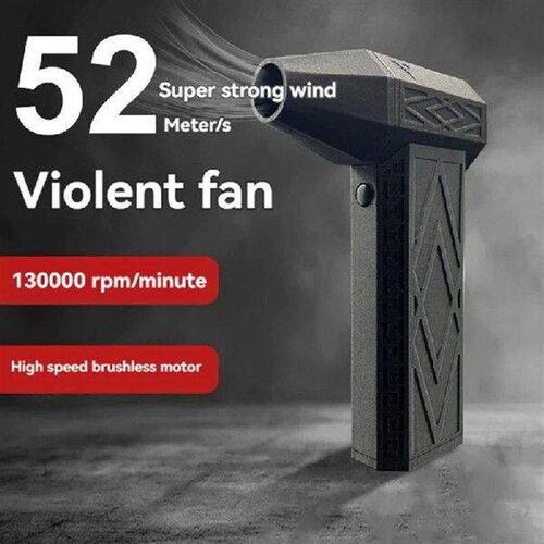 BAAR-Turbo Jet Fan 130,000RPM Mini Turbo Jet Fan 3-Speed