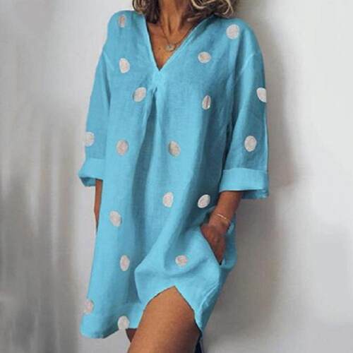 Polyester  Fashionable Breathable Soft Polka-dot Print