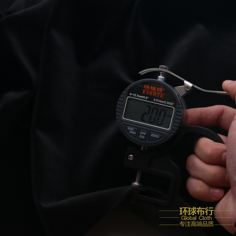 黑色秋冬季加厚加绒时装外裤料装丝绒面料复合超柔阳光绒布料,居家布艺,海绵垫/布料/面料/手工diy,淘宝优惠券,粉丝福利购,淘宝优惠卷