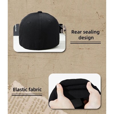 L XL Size Stretch Flex Full Closed Fit Fitted Cap Hat New Yo