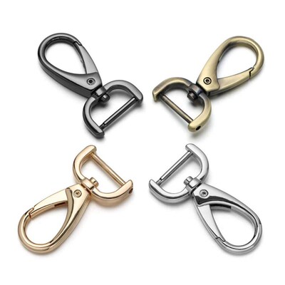 Metal Detachable Snap Hook Trigger Clips Buckles for Leather