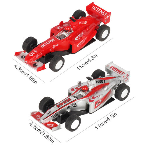 Slot 1 43 Scale Car Electric Track Set Racing Toy Vehicle F1