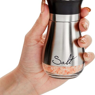Salt and Pepper Shaker Grinder Set Kitchen Spice Mill
