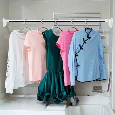 Wardrobe hanger rod bathroom curtain rod window curtain rod