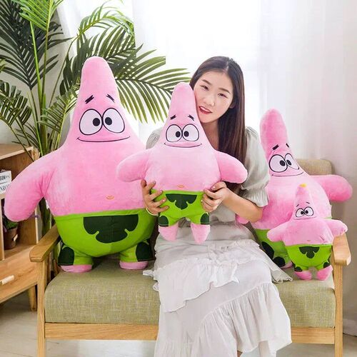 Big Size Cute SpongeBob Patrick Star Cushion Very Soft Hug P
