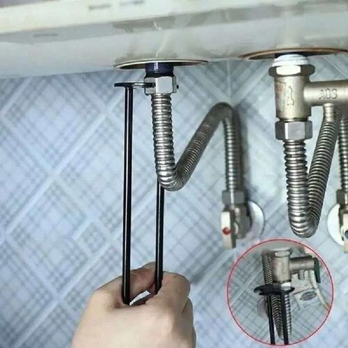 1Pcs Flume Faucet Key Sink Wrench Four-claw Hexagon