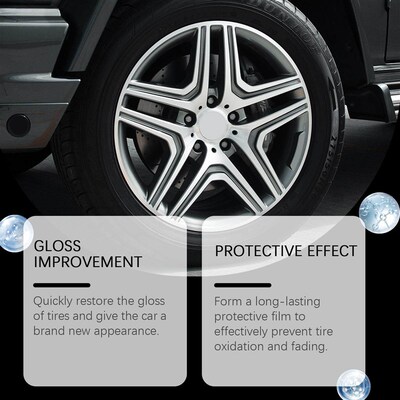 RAYHONG Tire Shine Spray Wheel and Tire Gloss Maintenance Cl