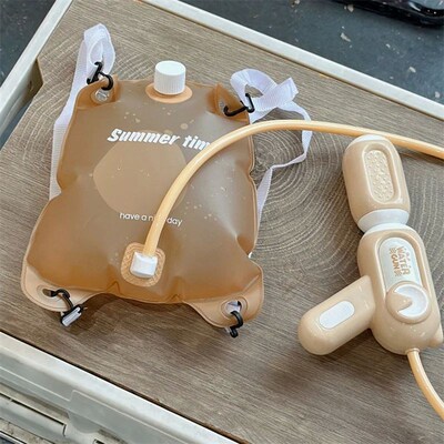 Water Gun with Backpack Kids Toy Long Shot Water Blaster Lar